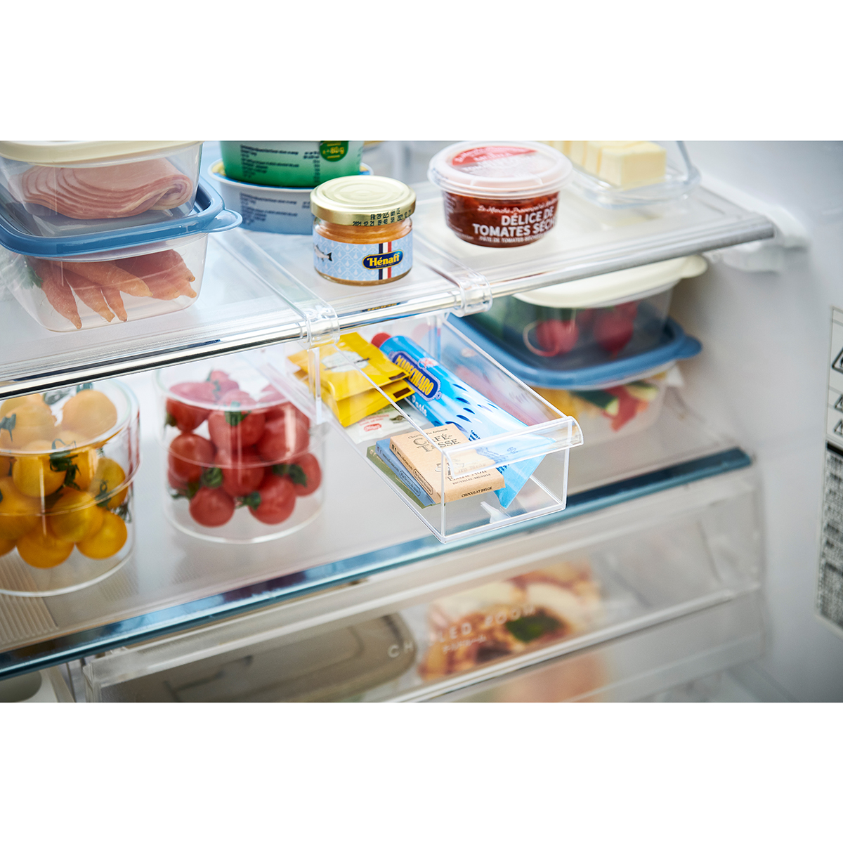 伊勢藤　冷蔵庫トレースリム　クリア