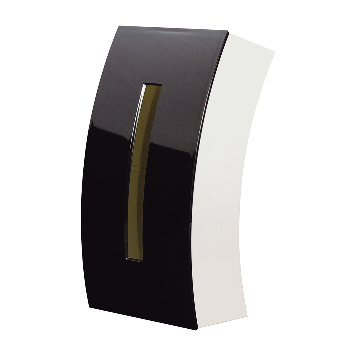 伊勢藤　ティッシュケースＢＯＷ　ブラック