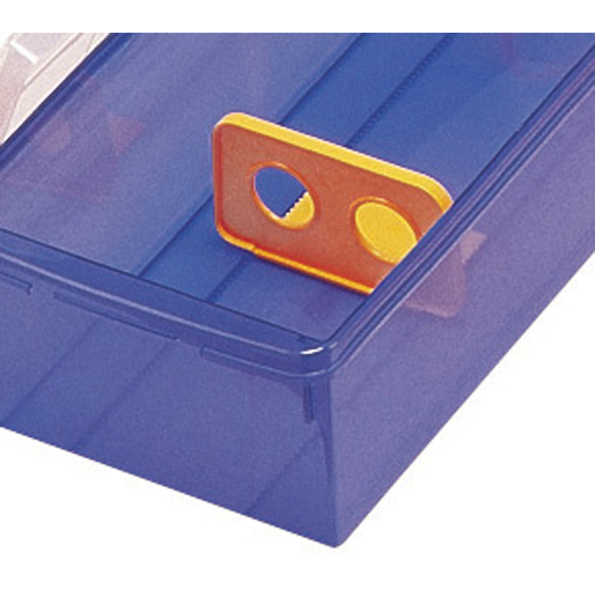 伊勢藤　ブック＆メディアケース　ブルー