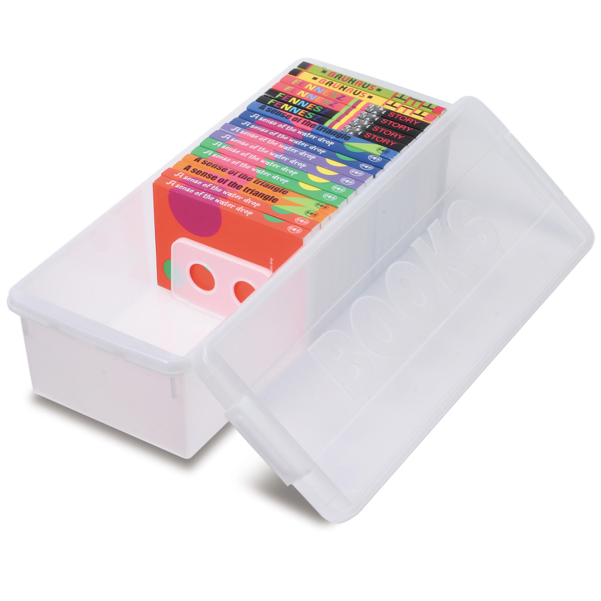 伊勢藤　コミック本収納ケース　ブックス　ナチュラル