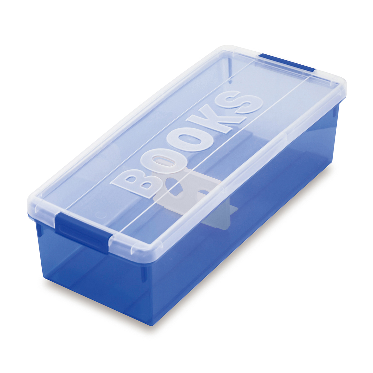 伊勢藤　コミック本収納ケース　ブックス　ブルー