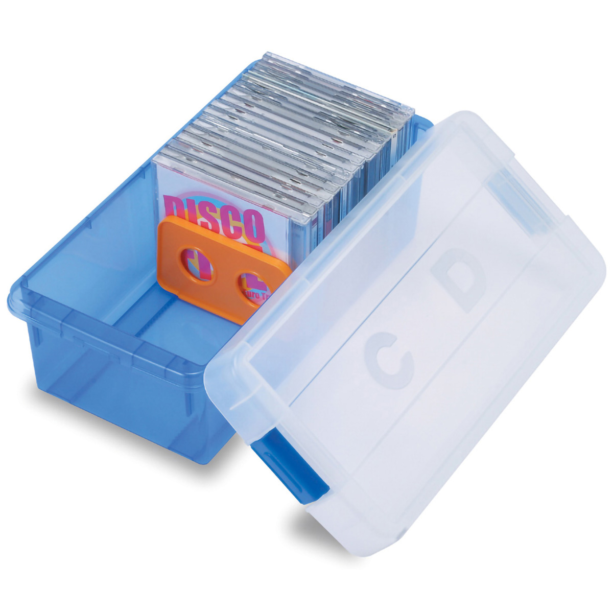 伊勢藤　ＣＤケース　ブルー