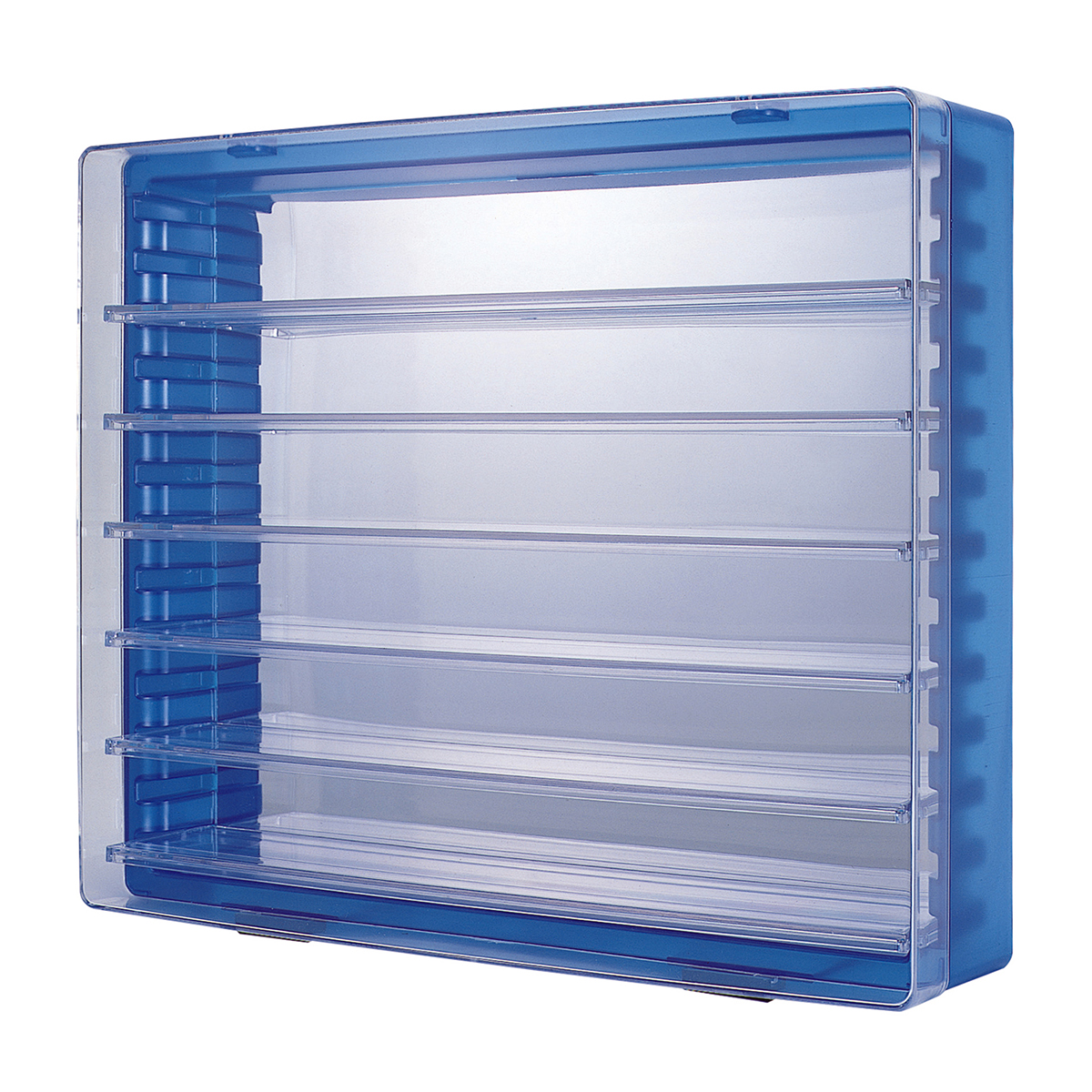 伊勢藤　コレクションケース　Ｋ６０６（壁掛タイプ）　クリアブルー