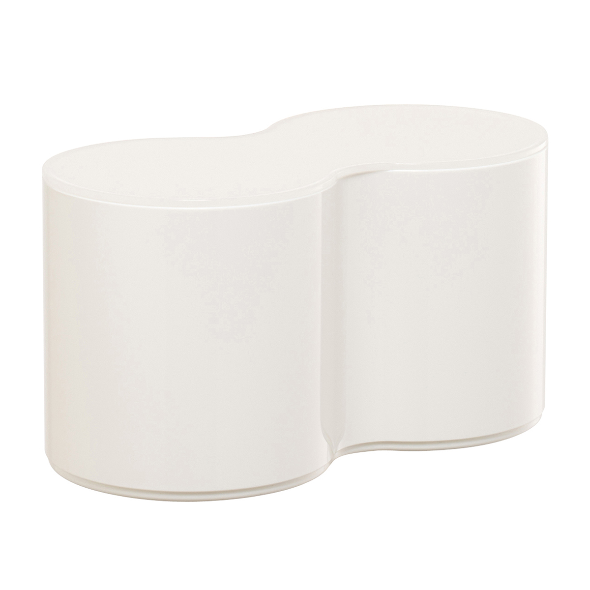 伊勢藤　トイレットペーパーＢＯＸ　ＰＩＳＥ（ピセ）１段　ホワイト