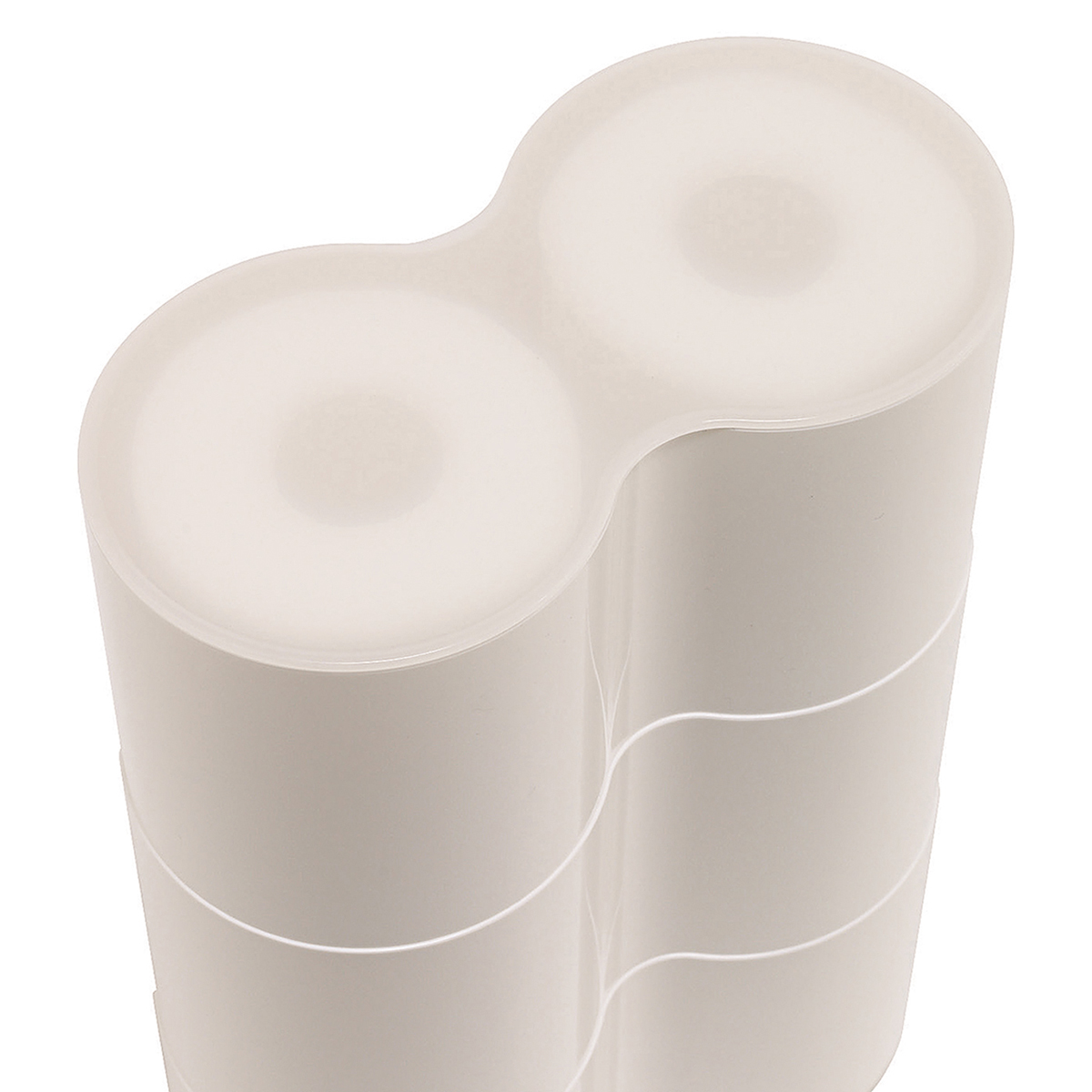 伊勢藤　トイレットペーパーＢＯＸ　ＰＩＳＥ（ピセ）３段　ホワイト