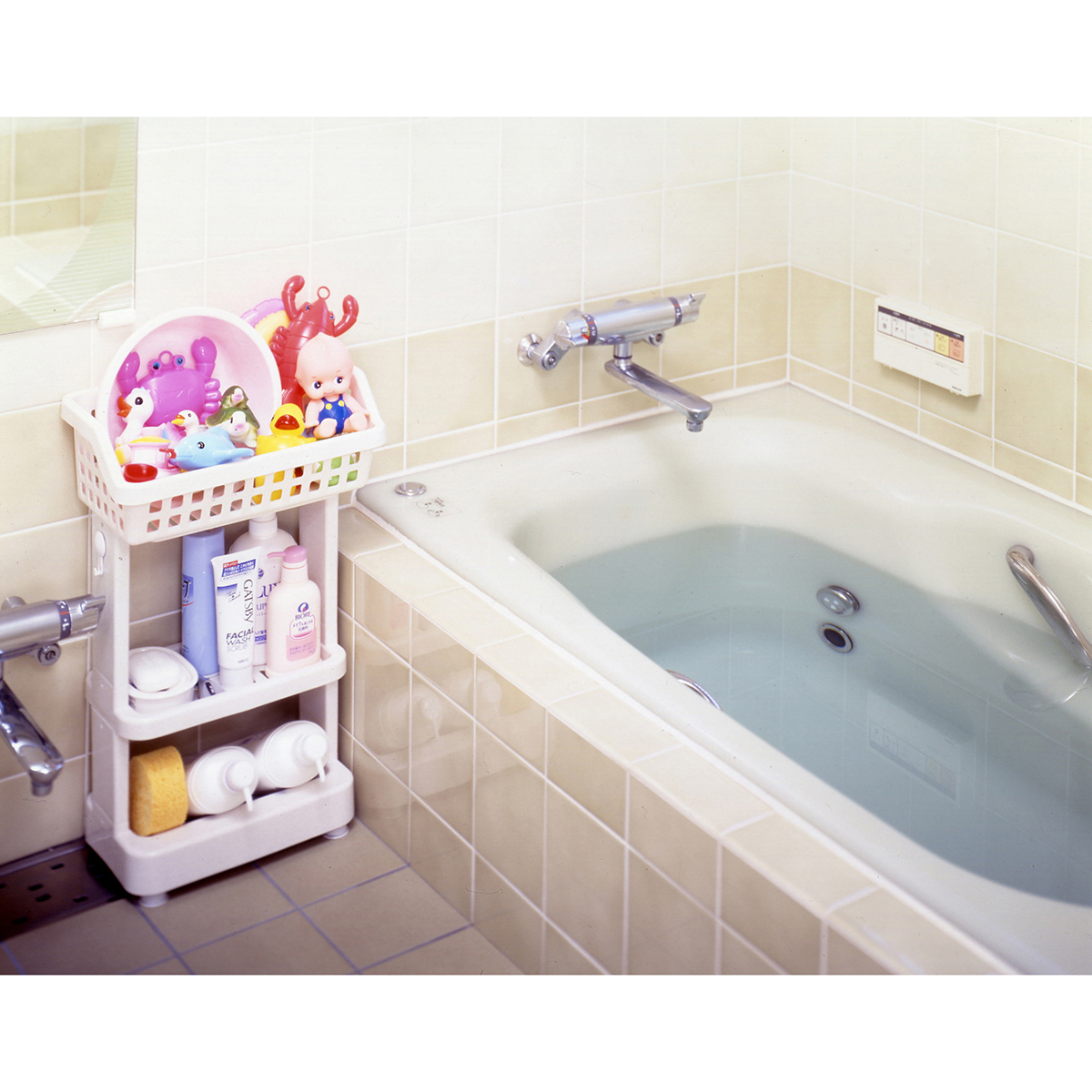 伊勢藤　湯楽　３段　アイボリー