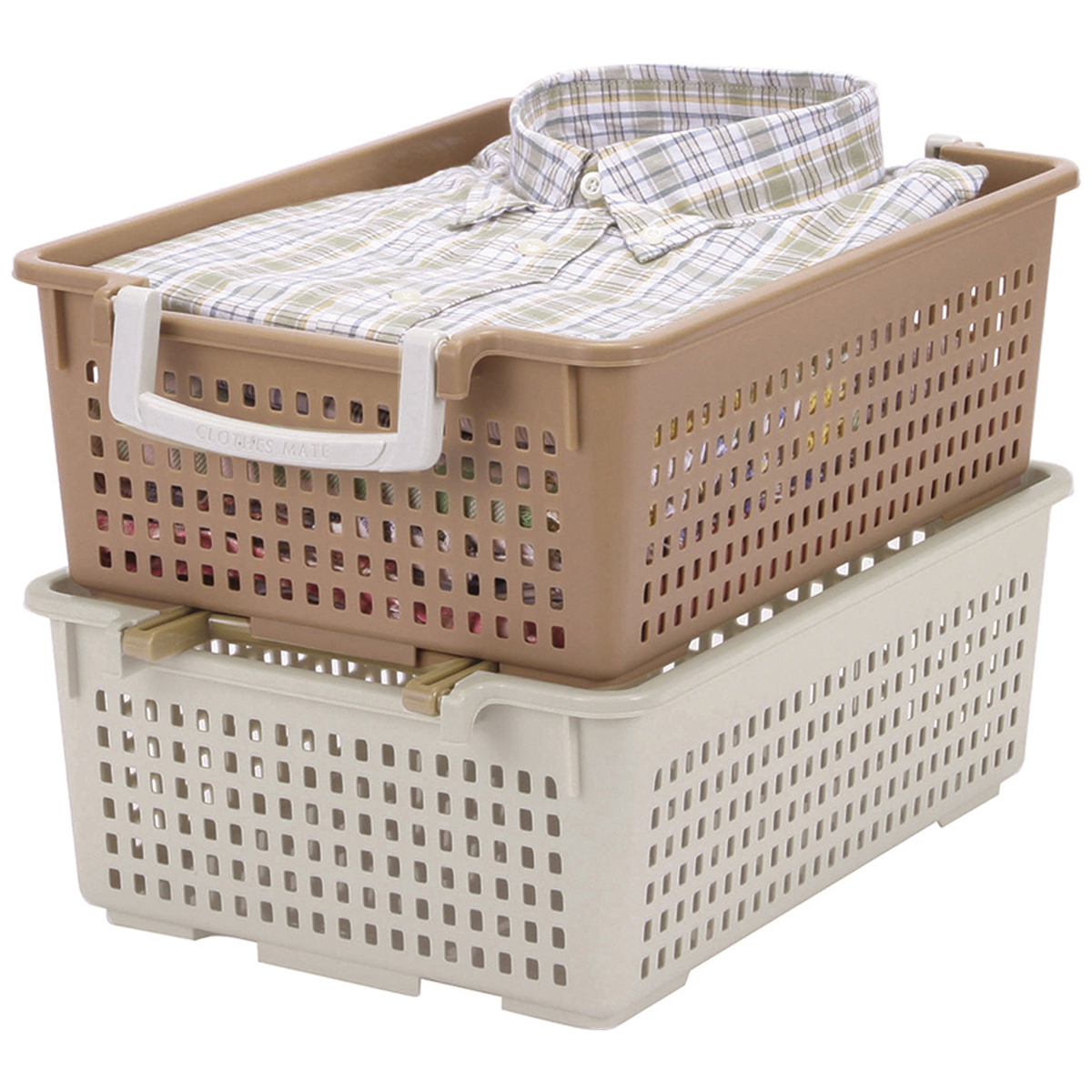 伊勢藤　フリーバスケットＳ　ベージュ