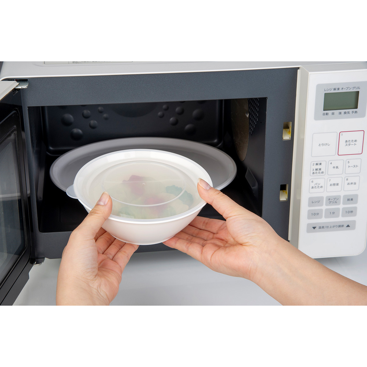 そのまま食卓に出せる保存容器 L ホワイト | かぜとゆきオンラインショップ