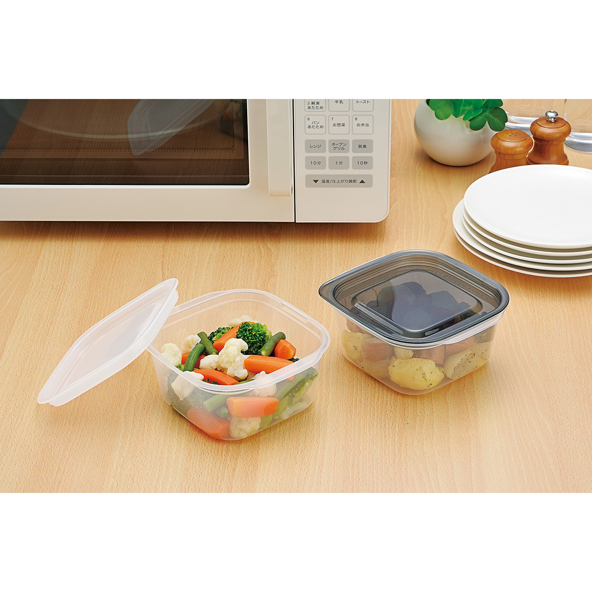 楽ちんパック スクエア630ml | かぜとゆきオンラインショップ