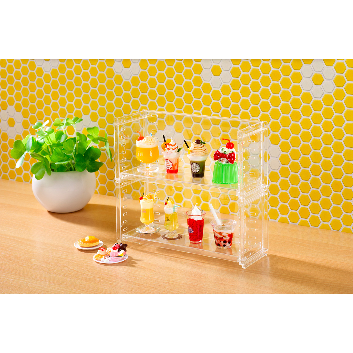 ディスプレイラック03 クリアー | かぜとゆきオンラインショップ