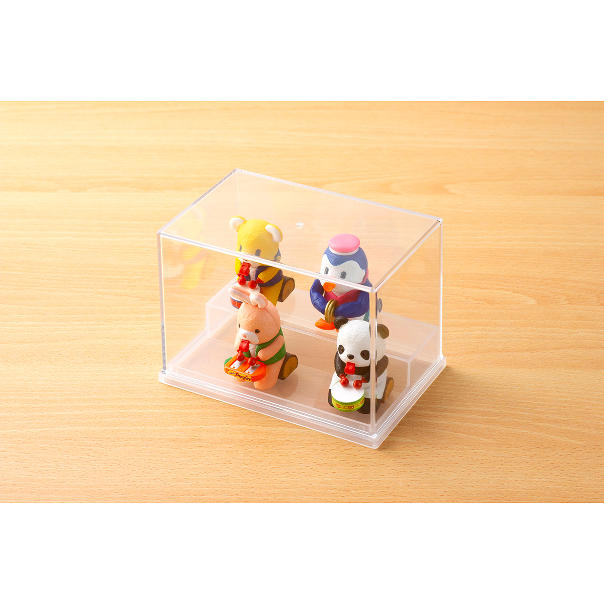 ミニフィギュアディスプレイケース クリアー | かぜとゆきオンライン