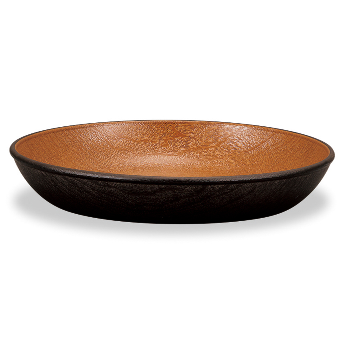 木目サークルプレート（S） B&B