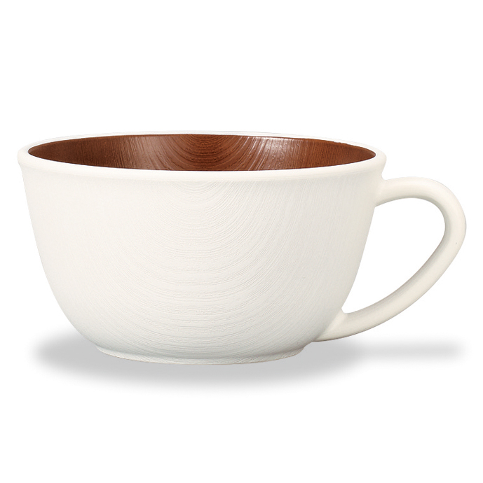 木目スープカップ W&B