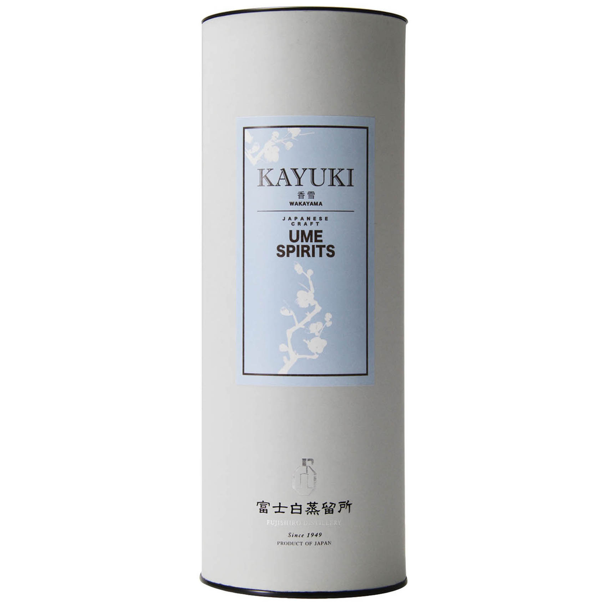 中野BC【FK-43】　香雪ーKAYUKIー　45度　700ml　化粧箱入り【スピリッツ　和歌山県】