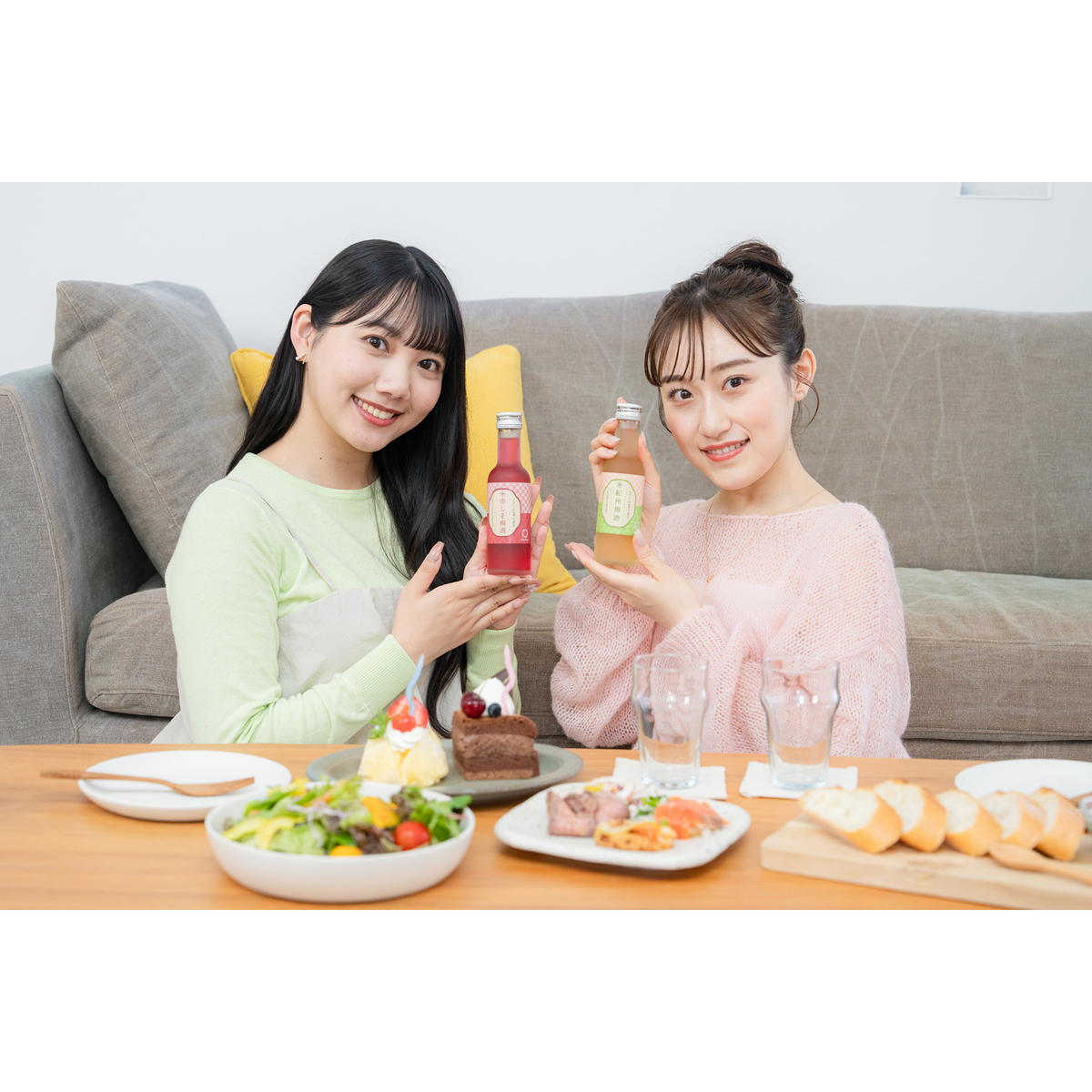 中野BC【T61-30】 なでしこのお酒　「てまり」　梅酒セット　180ml×6本【リキュール　和歌山県】