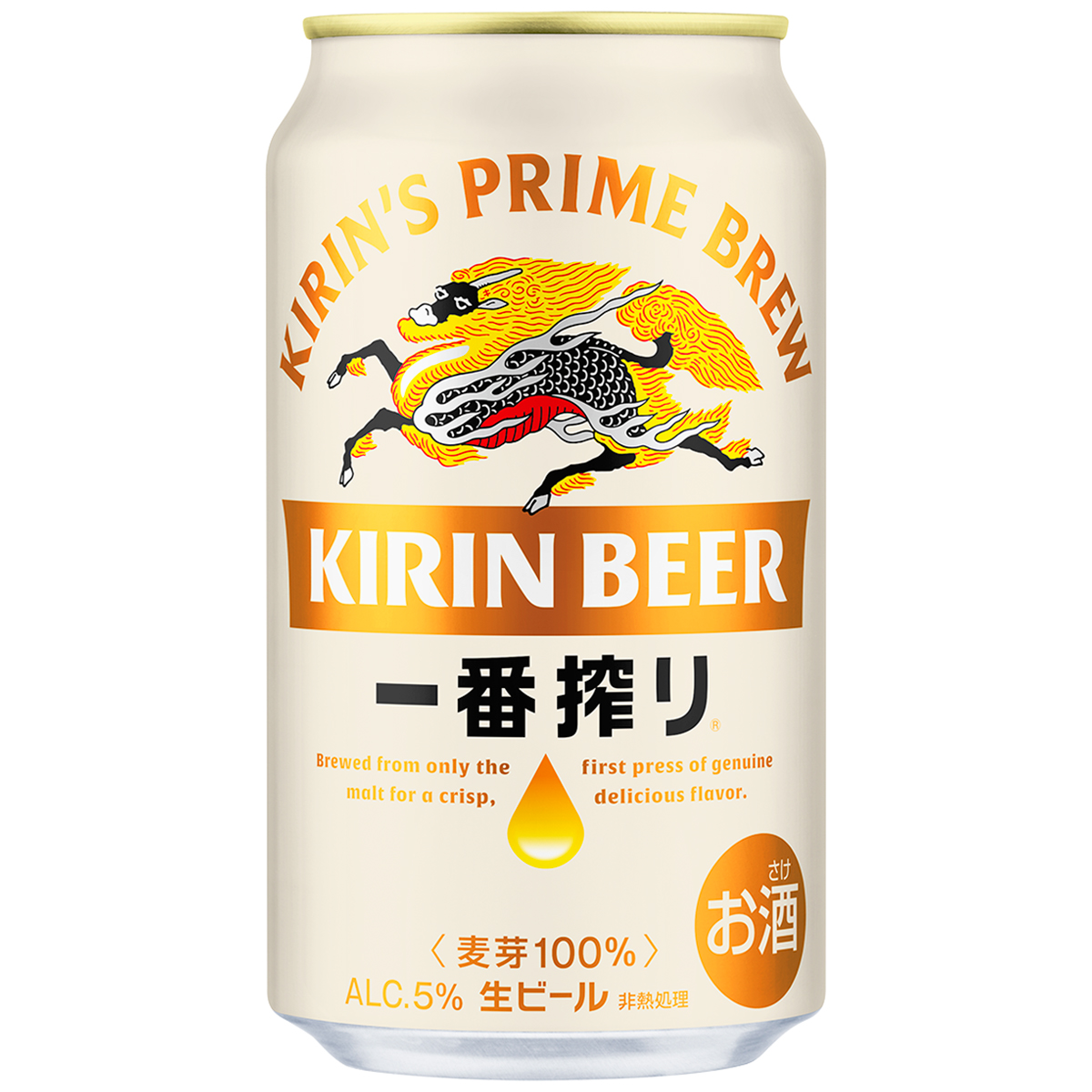 キリン　一番搾り生ビール 350ml缶【ケース24本】【ビール】
