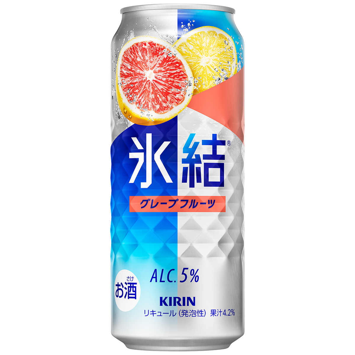 キリン　氷結　グレープフルーツ　500ml缶【ケース24本】【チューハイ】