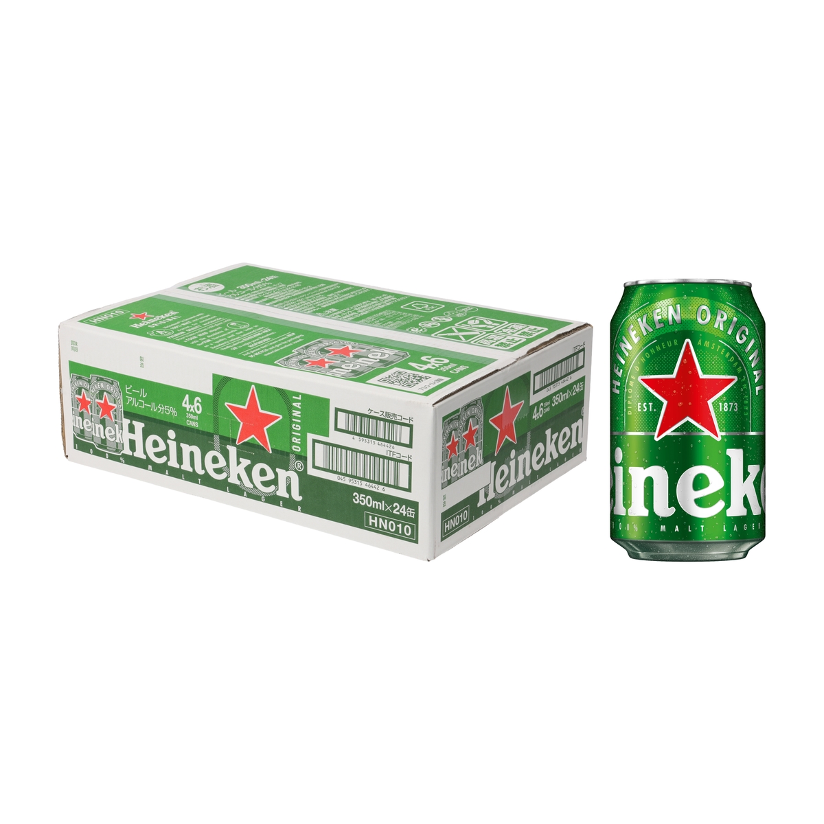 ハイネケン・ジャパン ハイネケン 350ml缶 【ケース24本】 【ビール