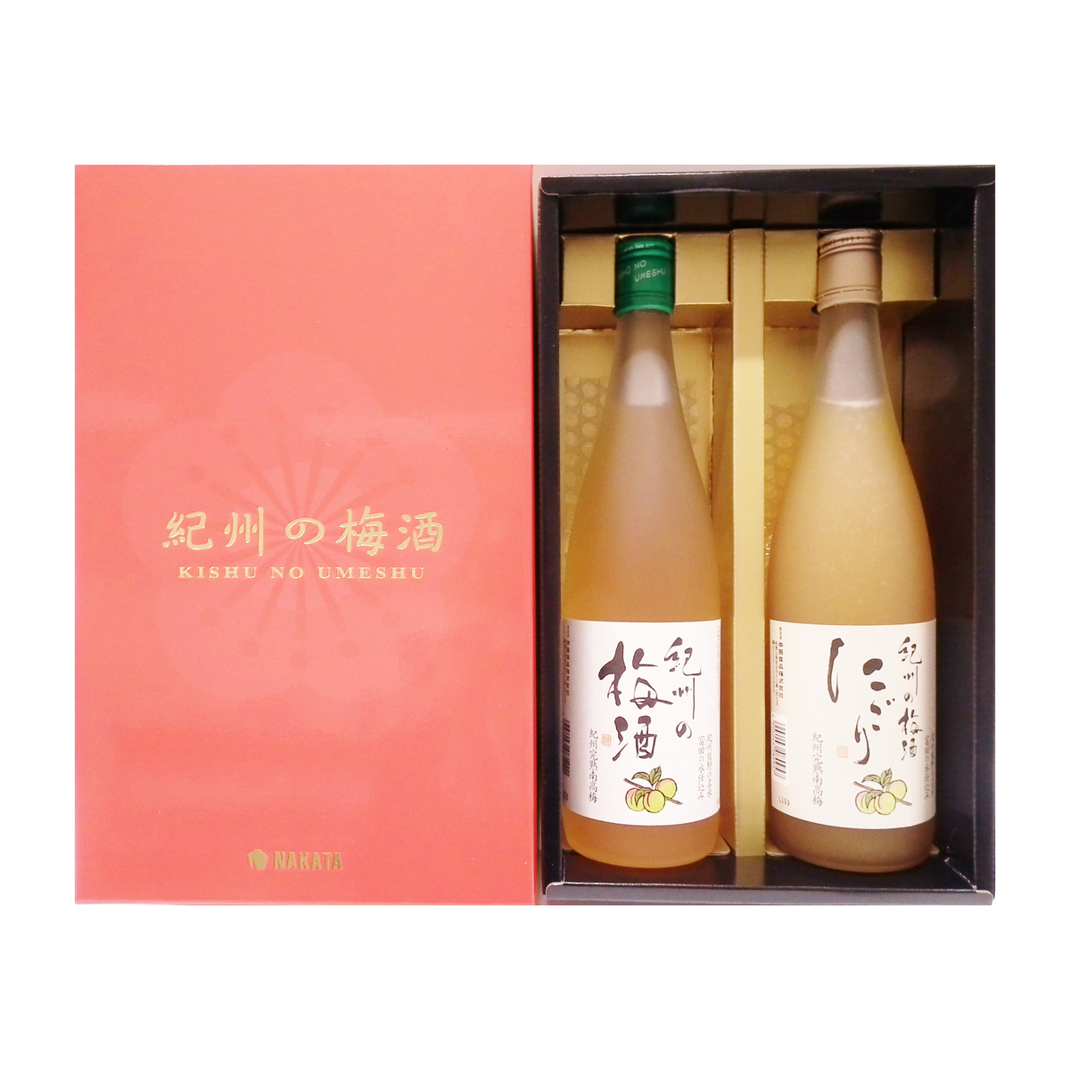 中田食品　紀州の梅酒（白・にごり）２本セット　720ml×2本　【リキュール　和歌山県】