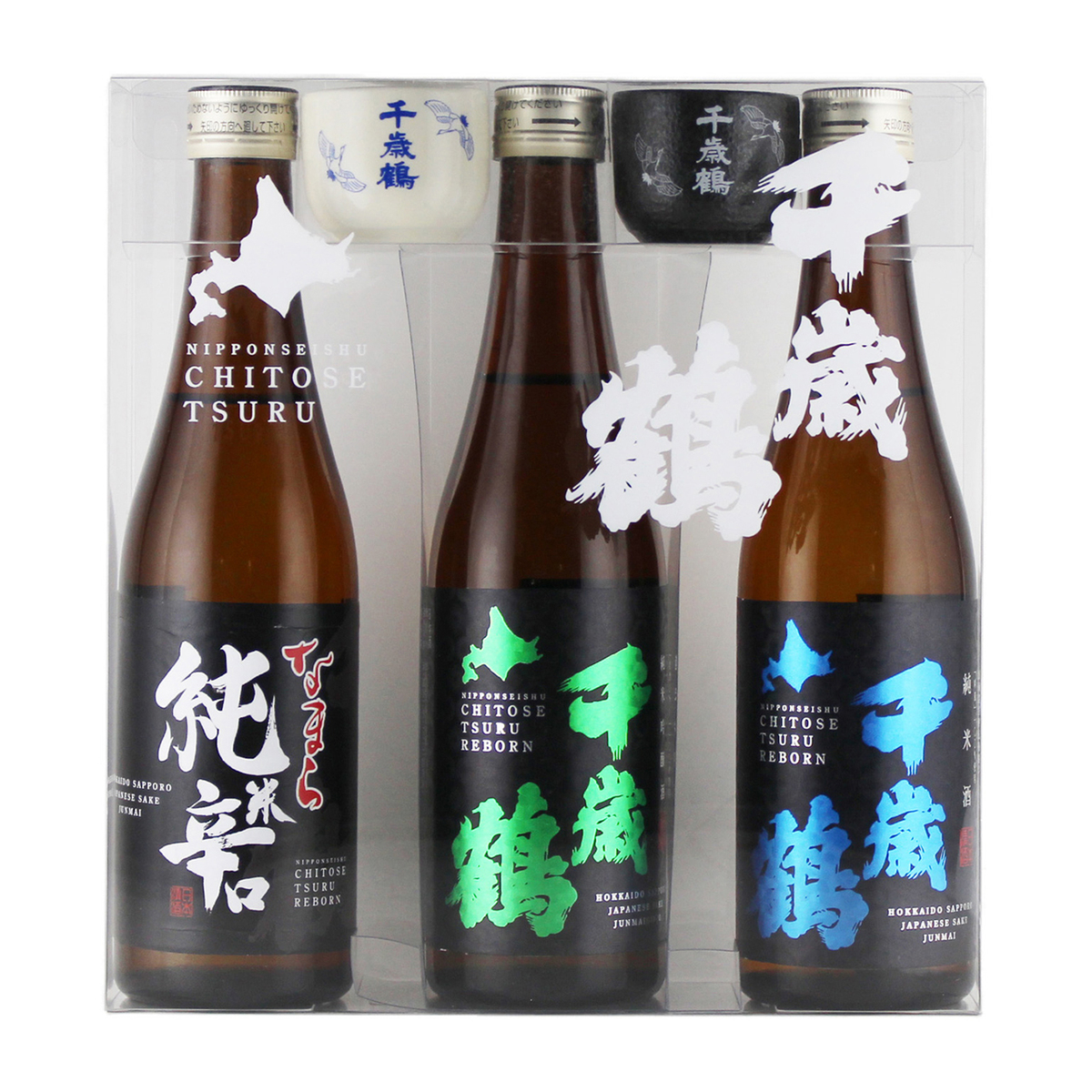 千歳鶴 北海道札幌の地酒のみくらべセット 360ml×3本【日本酒 北海道