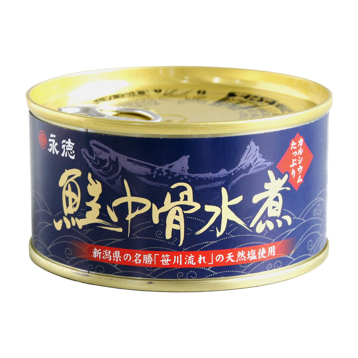 鮭中骨水煮缶180ｇ