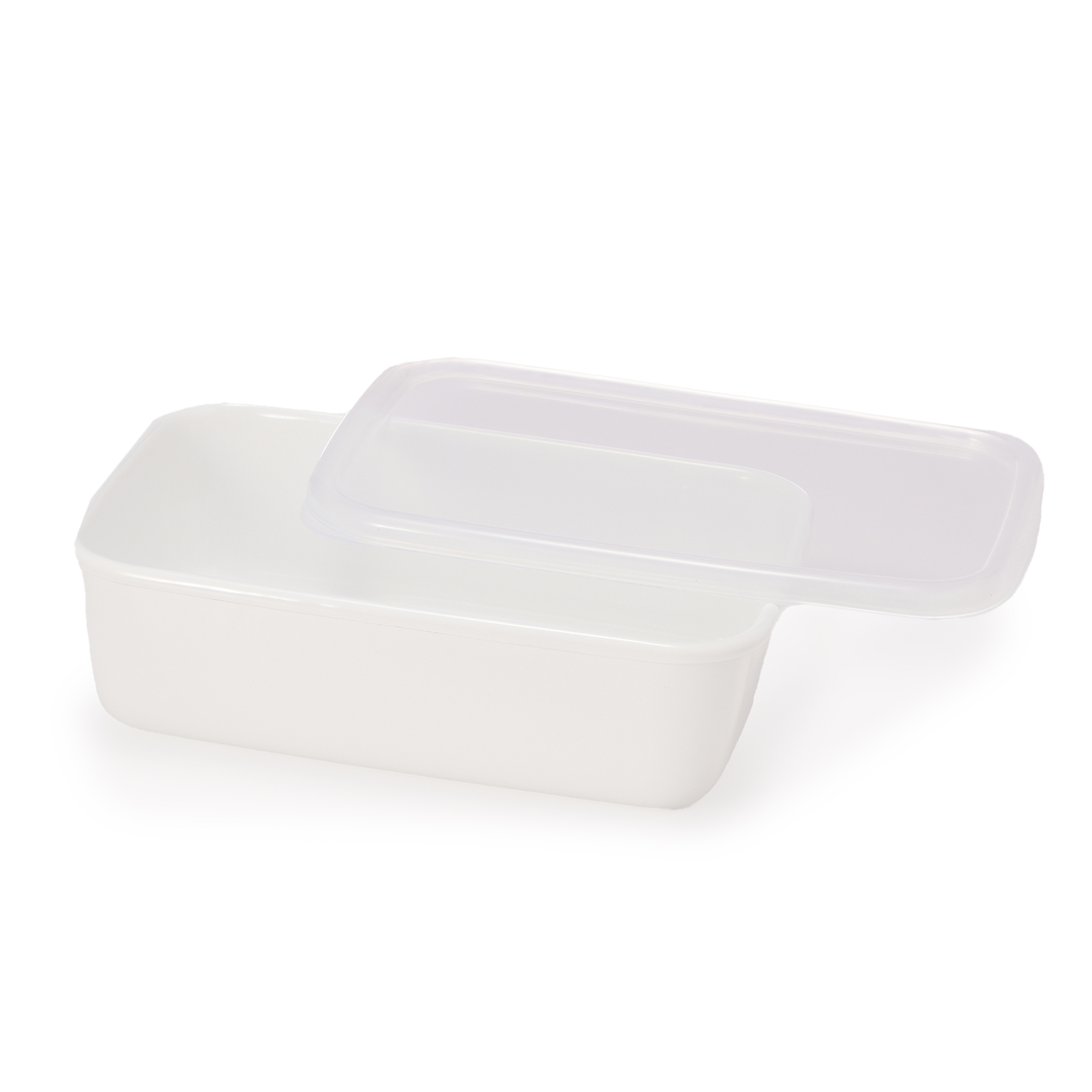 【野田琺瑯】WhiteSeriesレクタングル深型　Lシール蓋付