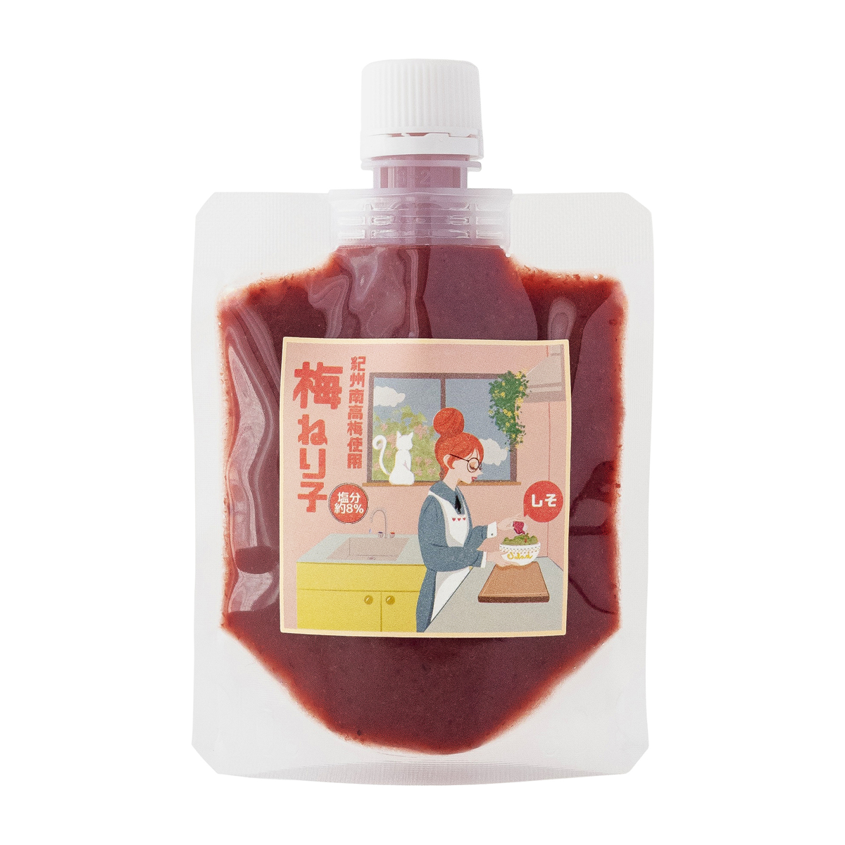 紀州南高梅  梅ねり子 しそ