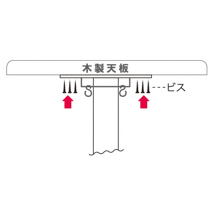 つかまりん棒（テーブル耐震補強材）
