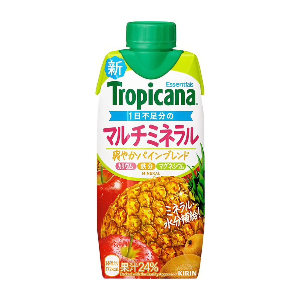 トロピカーナ　エッセンシャルズ　マルチミネラル　ＬＬプリズマ330ml（ケース12本）