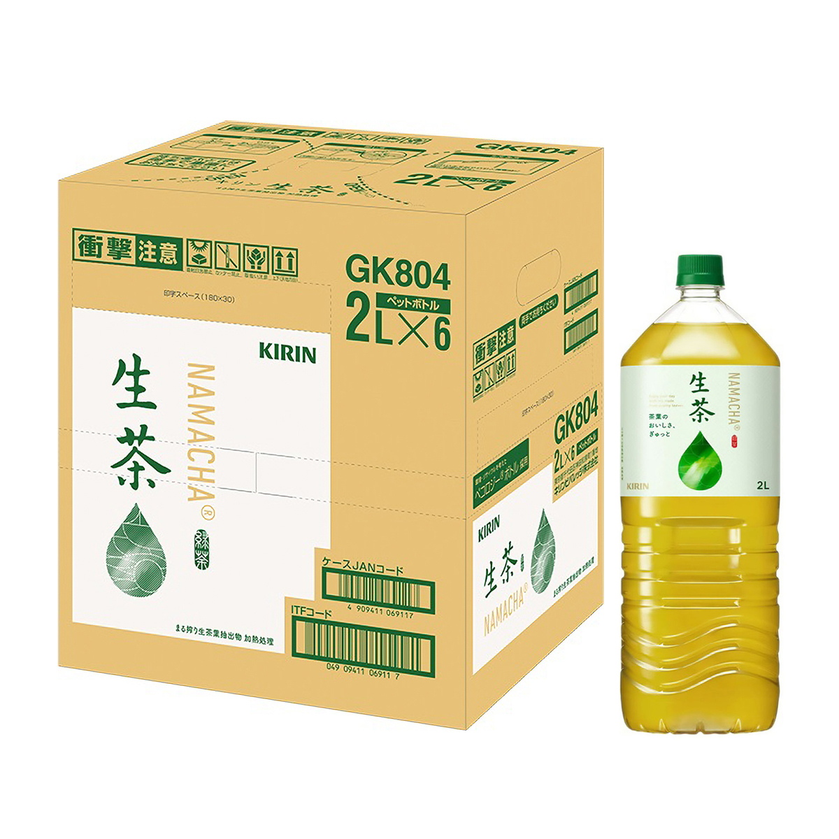 キリン生茶　２ＬＰＥＴ（ケース6本）