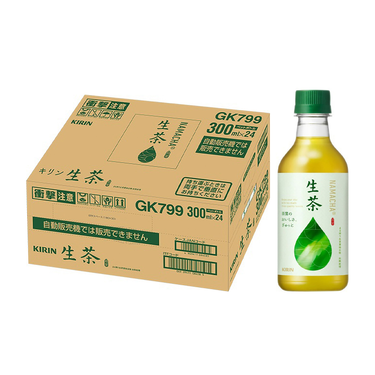 キリン生茶　３００ｍｌＰＥＴ（ケース24本）
