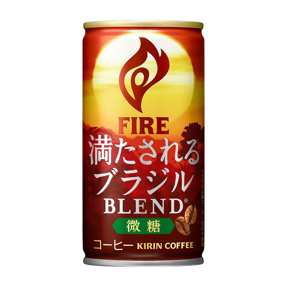 【アウトレット】キリン ファイア 満たされる ブラジルブレンド 微糖 185g缶(ケース30本)260228