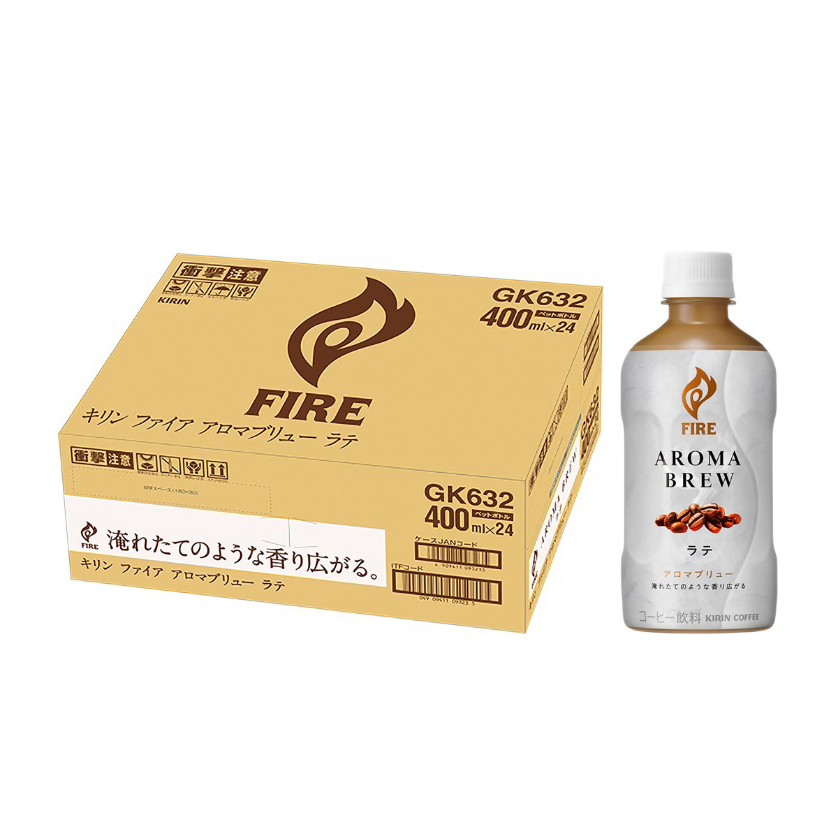 Amazon.co.jp: キリン ファイア アロマブリュー ラテ 400ml×48本