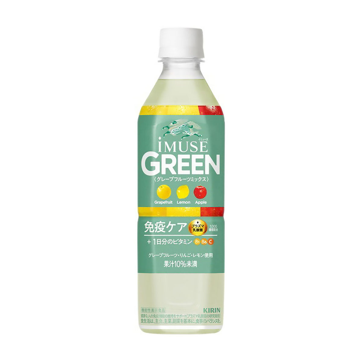 【アウトレット】キリン　イミューズ　グリーン500ml　PET 251130