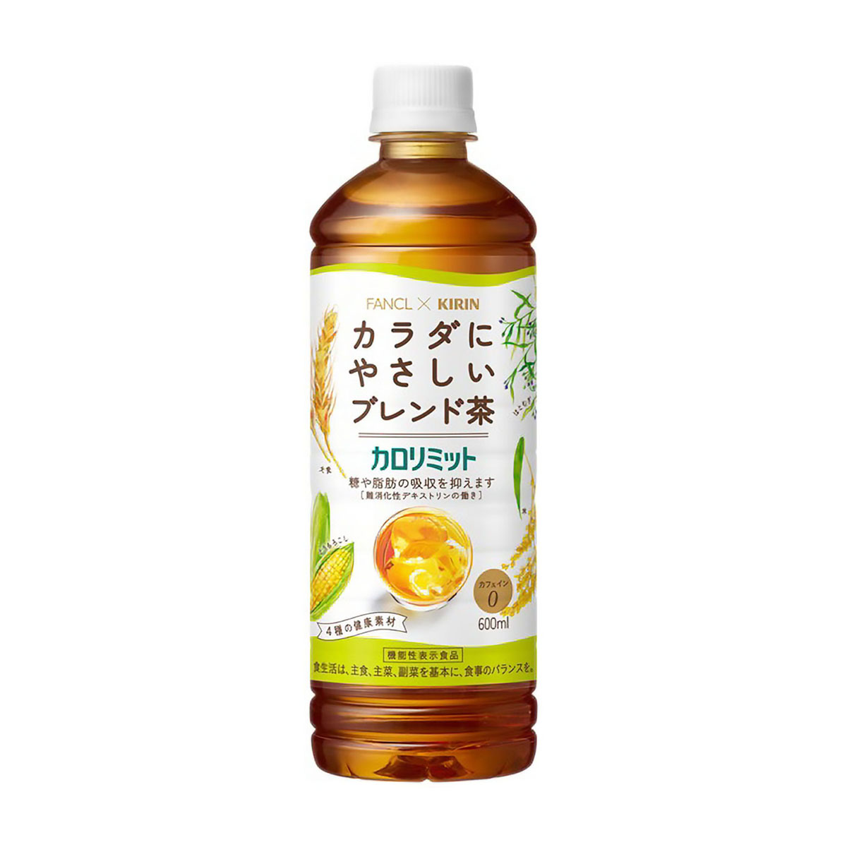 【アウトレット】キリン×ファンケル　カロリミット　ブレンド茶600mlPET 251231
