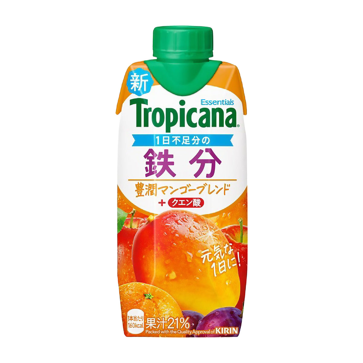 トロピカーナ　エッセンシャルズ　鉄分　ＬＬプリズマ330ml