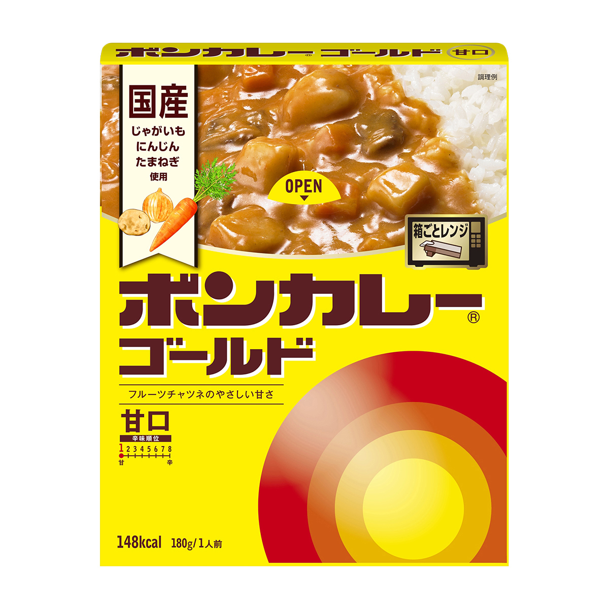 大塚食品　ボンカレーゴールド　甘口