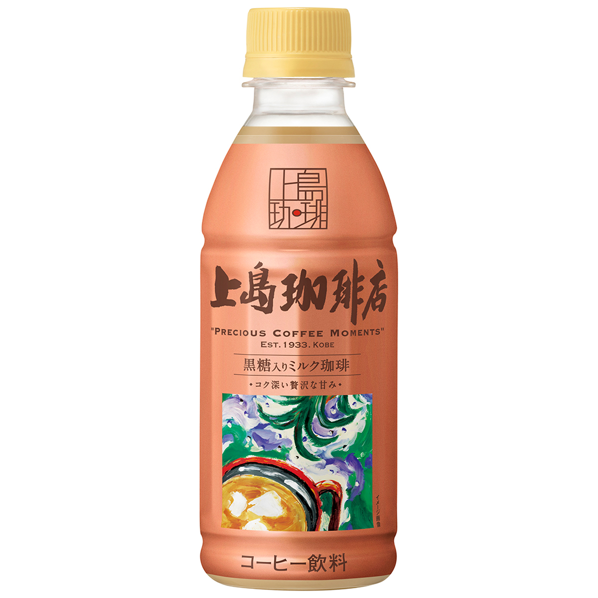 UCC　上島珈琲店黒糖入りミルク珈琲PET　270ml(ケース　24本) 260131