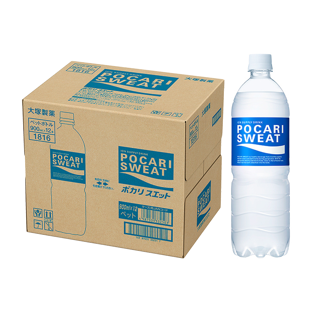 大塚製薬　ポカリスエット　エコボトル　９０0ｍｌ(ケース12本)