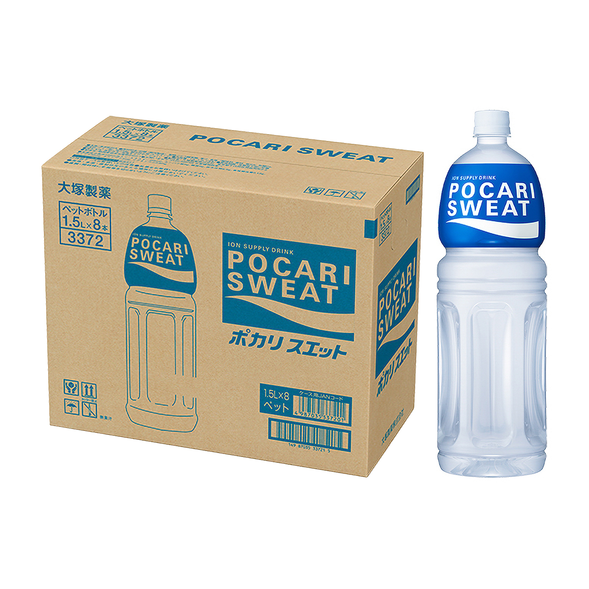 大塚製薬　ポカリスエット　ＰＥＴ　１．5Ｌ(ケース8本) 260331