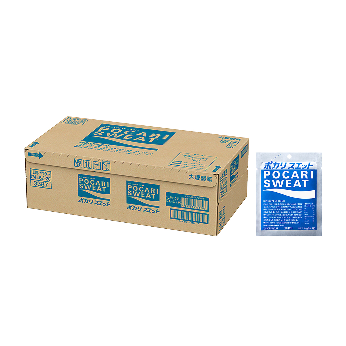 大塚　ポカリスェット　１Ｌ用粉末（ケース100袋）