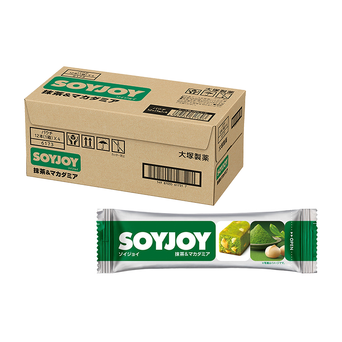大塚　ソイジョイ抹茶＆マカダミア （ケース48個）
