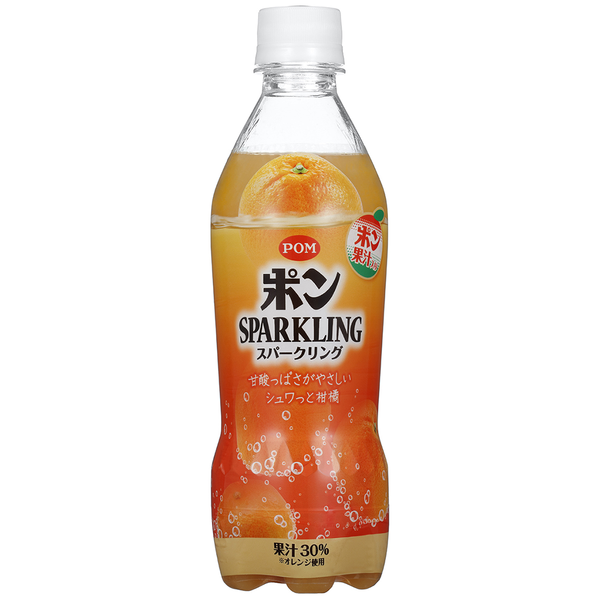 えひめ飲料　ポンスパークリング　４１０ｍｌ【ケース２４本】