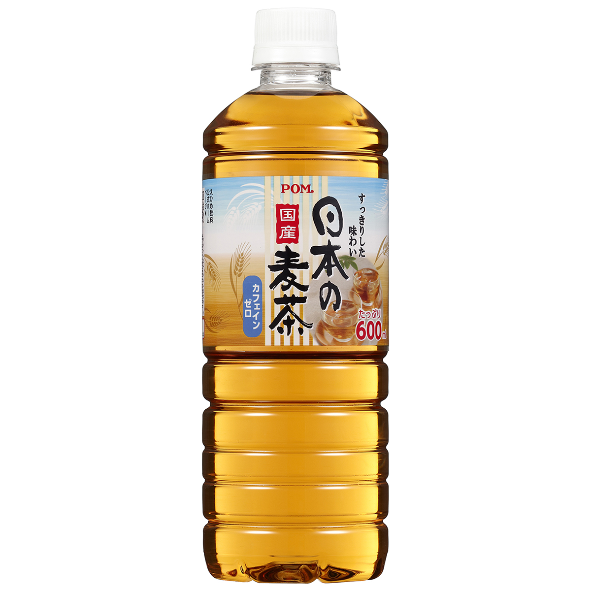 えひめ飲料　日本の麦茶　６００ｍｌ【ケース２４本】 260729