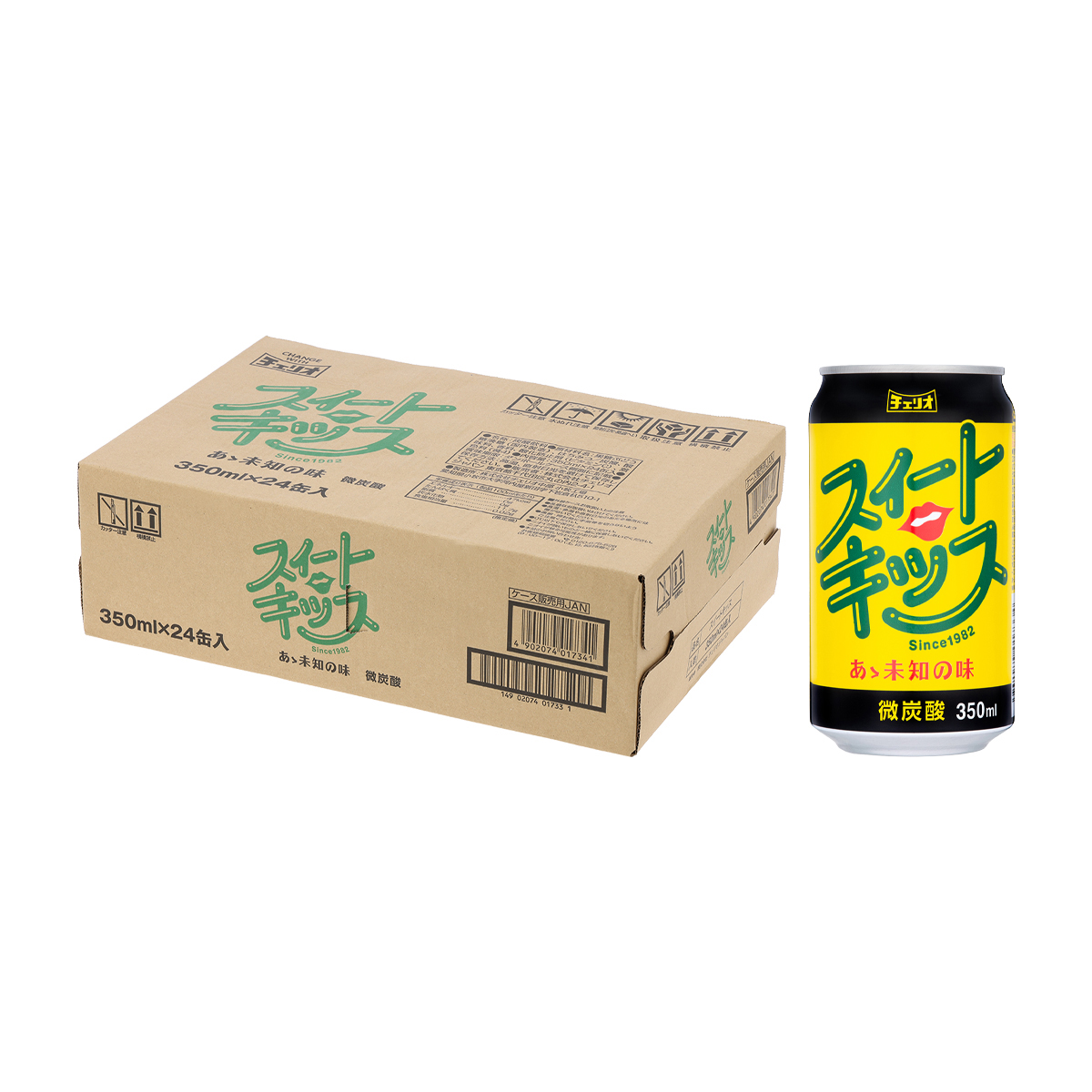 チェリオ　スイートキッス　３５０ｍｌ缶　【ケース２４本】