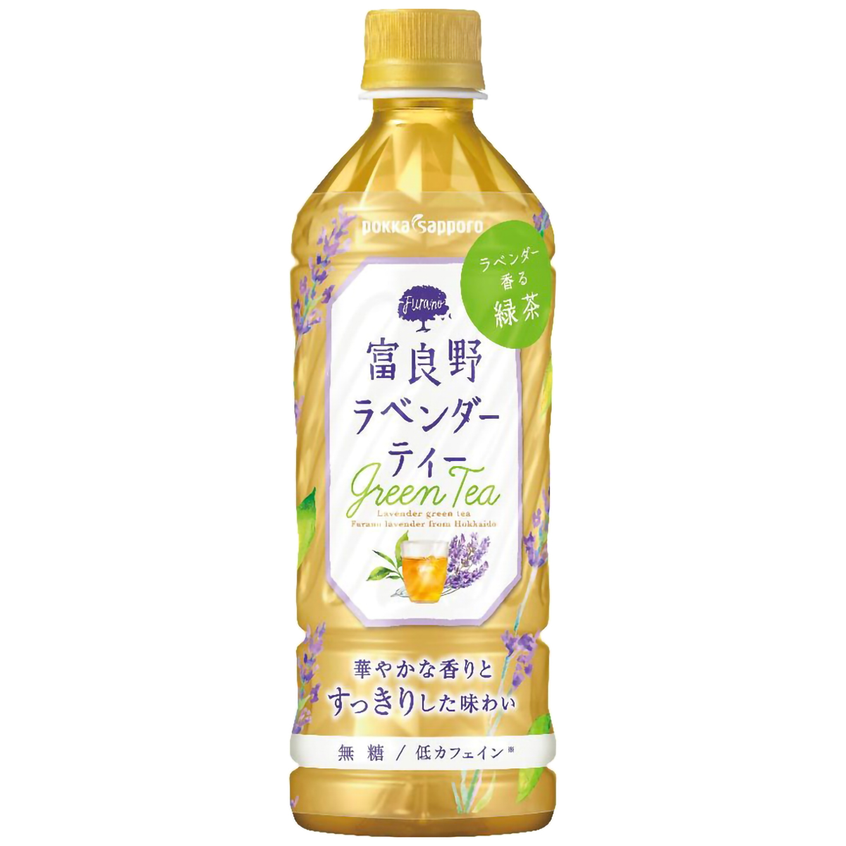 ポッカサッポロ　富良野ラベンダーティー　５００ｍｌ　ＰＥＴ【ケース２４本】