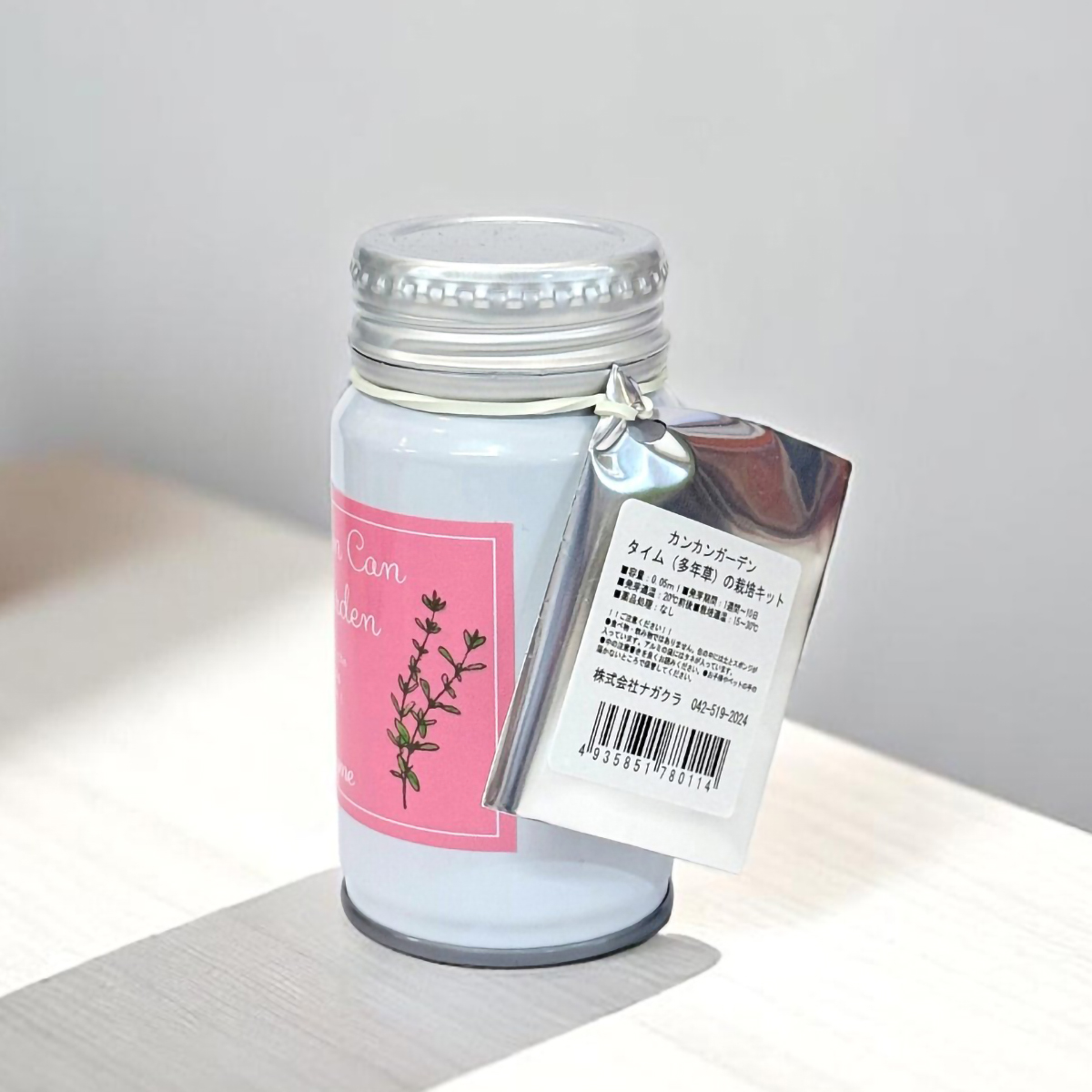 ボトル缶ハーブ栽培キット（タイム）