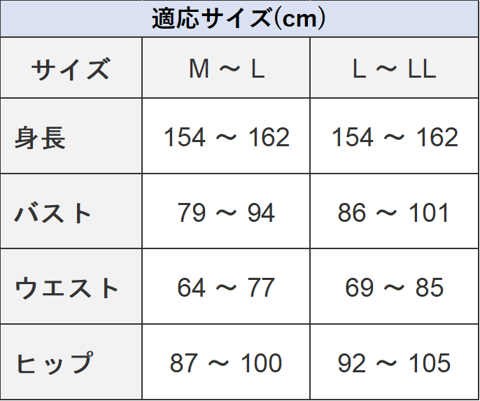【適応サイズ２】