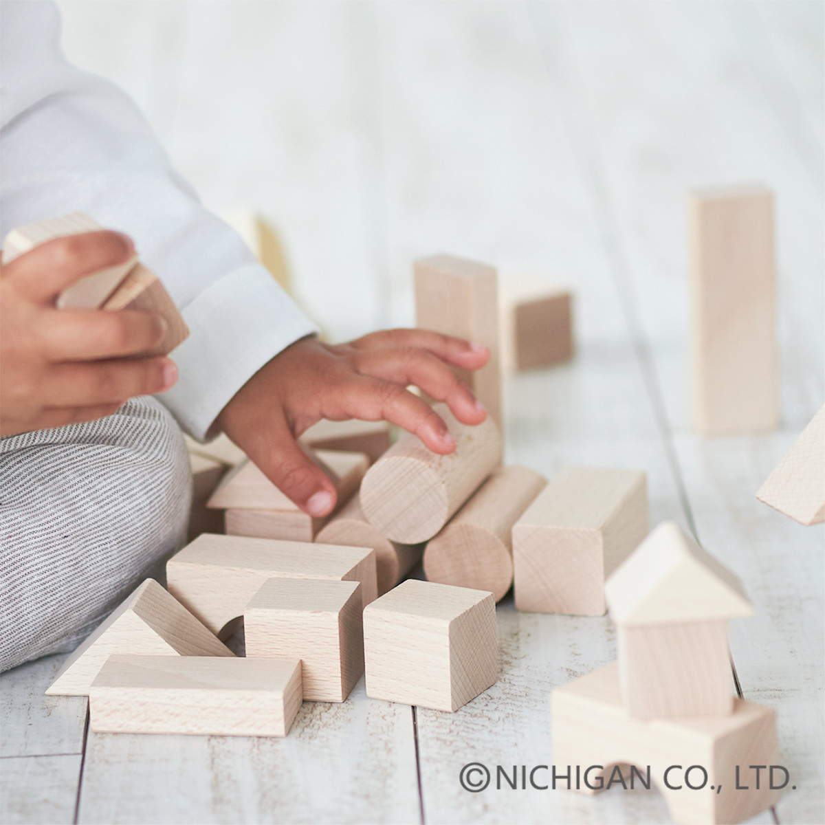 ブナのブロックス（袋つき）