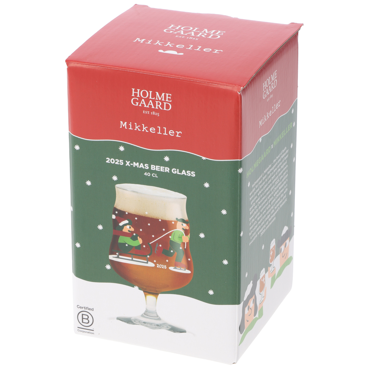 HOLMEGAARD×Mikkeller（ホルムガード×ミッケラー）ユニバーサル ビアグラス クリスマス 2025 400ml